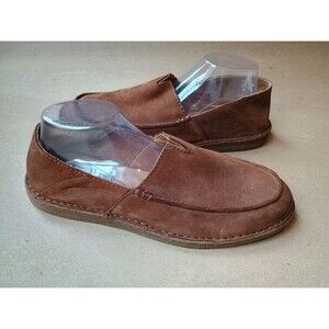 Born Stewie II Men's Brown Leather Slip On Comfort Loafer Casual Shoes Size 9.5